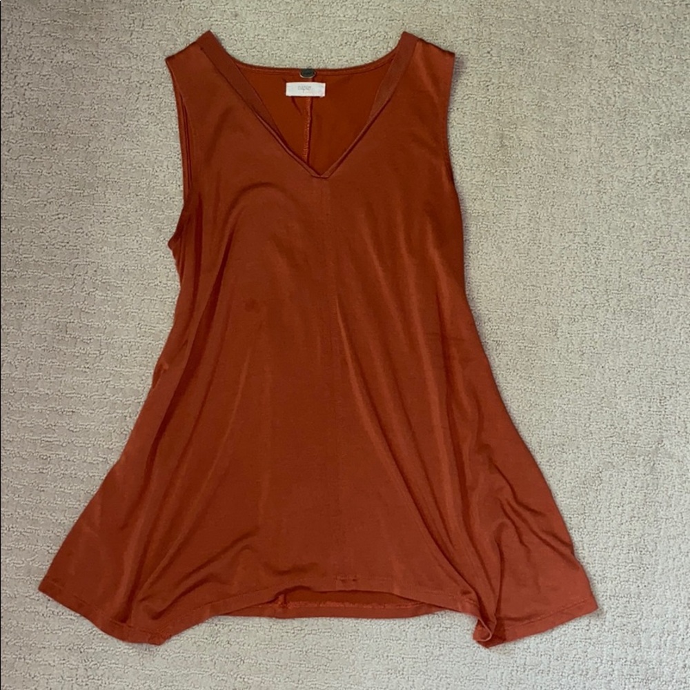 Burnt orange tank top